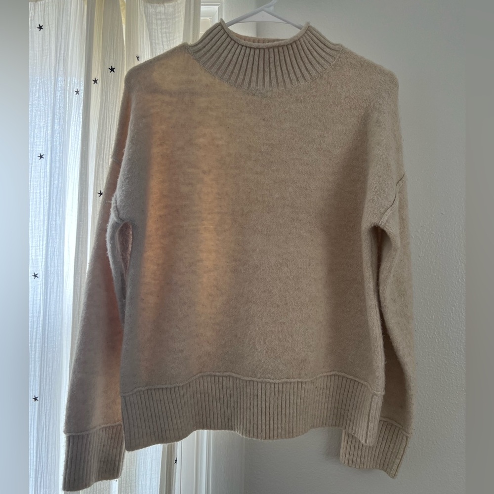 Mock neck sweater